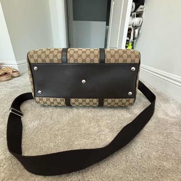 Gucci Monogram Carry On Duffle Bag - Picture 4 of 5
